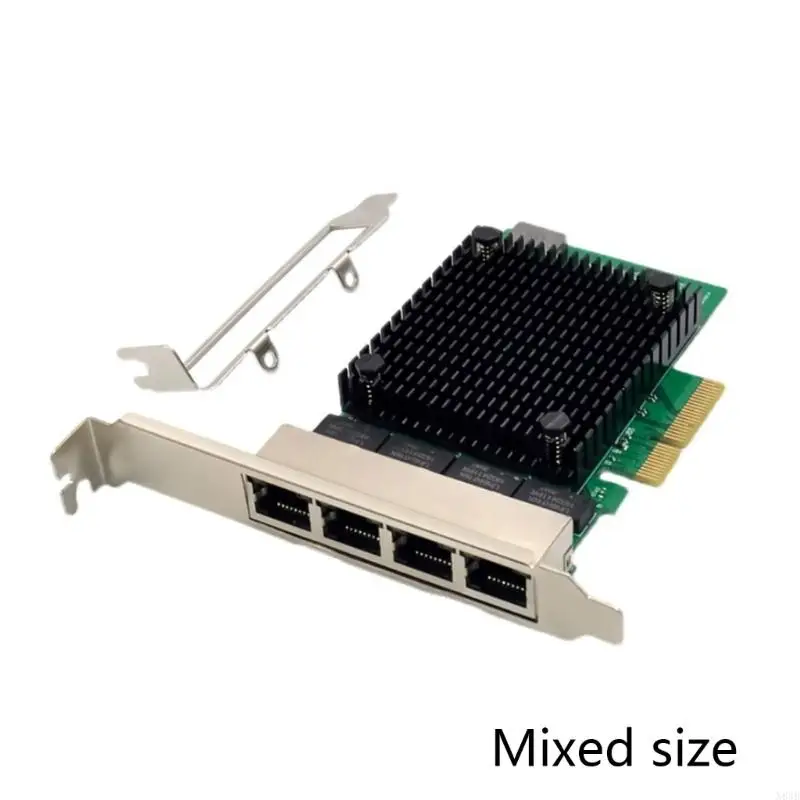 N84B 4-port PCI-E 2.5Gbps Ethernet Card PCIX bus Server Card NIC Adaptive