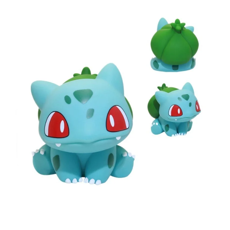 anime Pokemon Bulbasaur Figure model Decorations Glue doll Desktop ornaments Surroundings Toy dolls pvc Accessories Gift