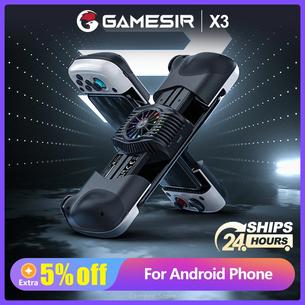 GameSir X3 Type C: Il Controller Mobile Perfetto per il Gaming Cloud e i Giochi su Smartphone