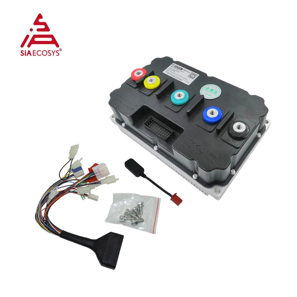 QSMOTOR-Motor de accionamiento medio con controlador lejano para motocicleta eléctrica, controlador para Dirtbike, adultos, 90H, 8000W, 72V, 110kph,