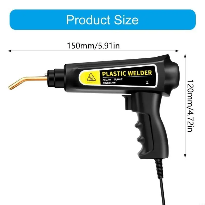 

70W Plastic Welder Hot Stapler Plastic Repair Welding Machine Repair Welder