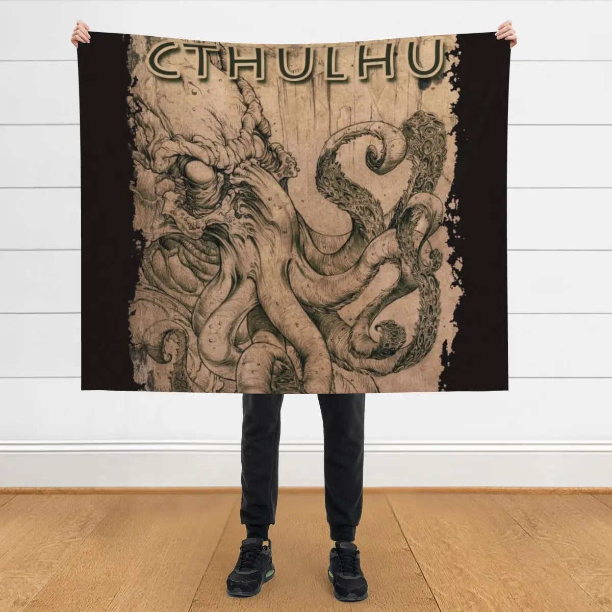 

Cthulhu The Ancient Throw Blanket Sofa Quilt Blankets For Bed Decorative Sofa Vintage Blankets