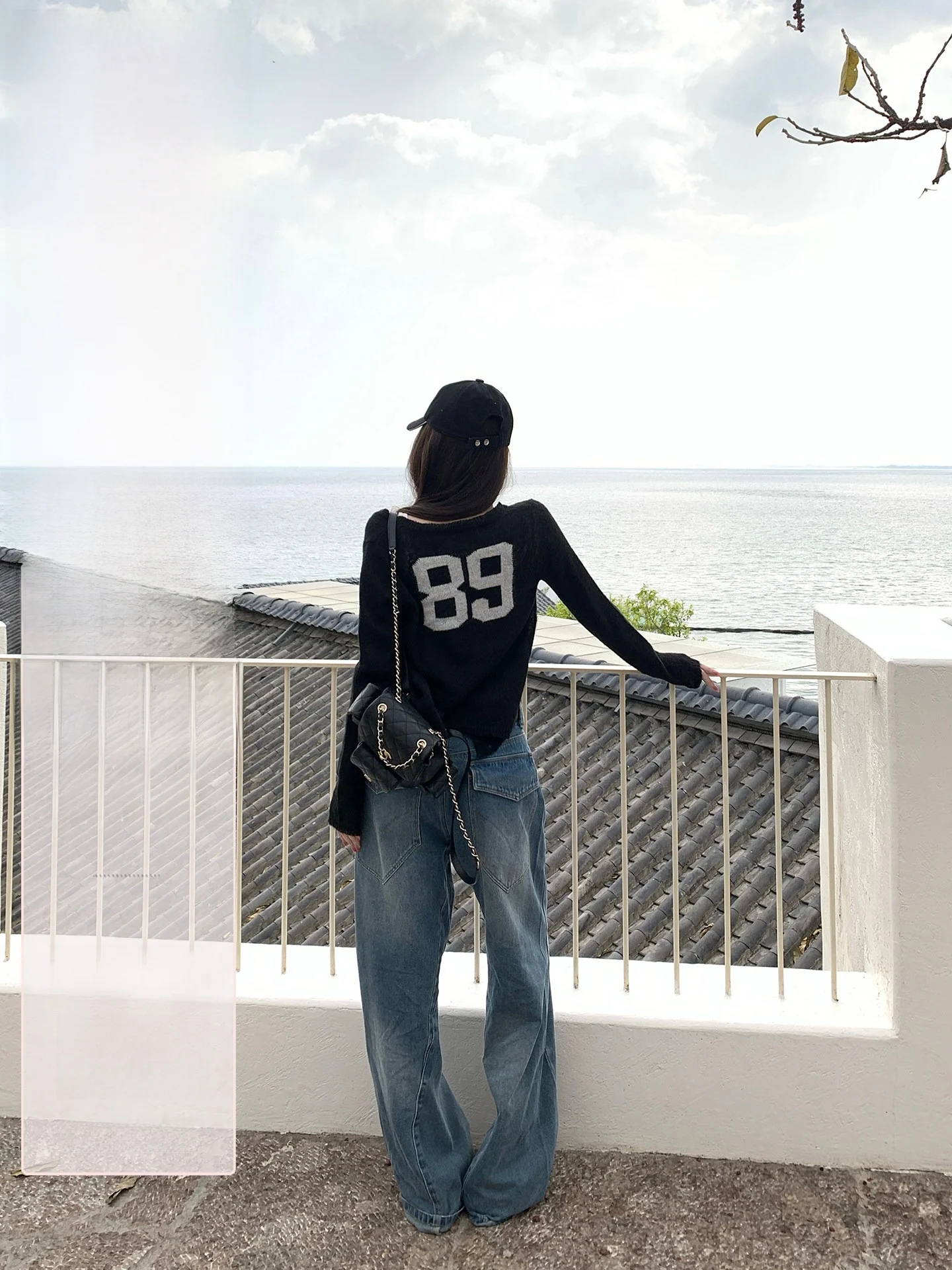 

Вязаный кардиган Titi Little Sister London Memory для женщин, весна-лето, с цветными блоками и вышивкой букв, тонкий, приталенный топ