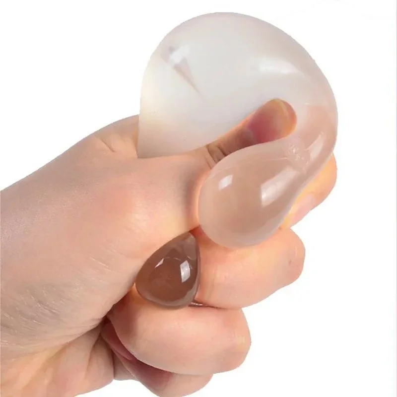 Bola de azúcar con forma de corazón de amor, juguete para aliviar el estrés que cambia de Color, juguete sensorial de tiro lento, regalo de San Valentín, rellenos de bolsas de fiesta