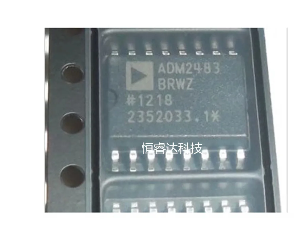 Baru Asli ADM2483BRWZ ADM2483 SOP-16 Chip Transceiver Setengah Dupleks Terisolasi RS-485 Transceiver