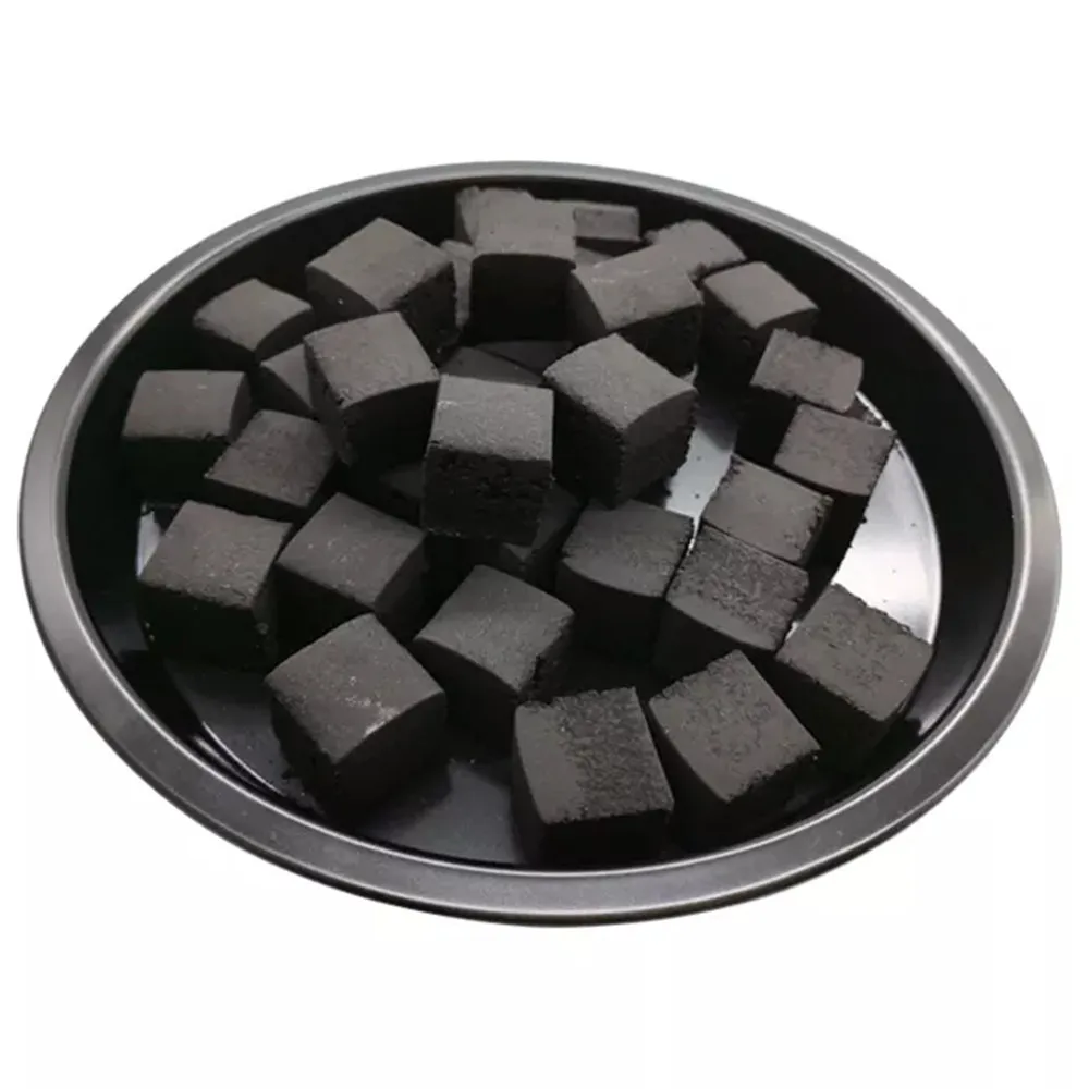 Yimi Hookah 72 Pcs Coconut Shell Charcoal Cubes Shisha Coals Briquettes Lights Quickly Longer Lasting  Hookah  Carbon