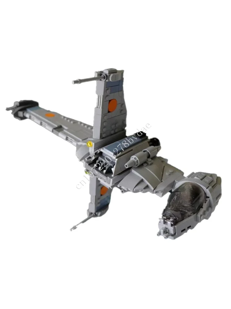 652PCS B-Wing Space WarอาวุธMOC SpaceShip Battle Building BlocksการศึกษาประกอบสถาปัตยกรรมDIYของเล่นของขวัญ