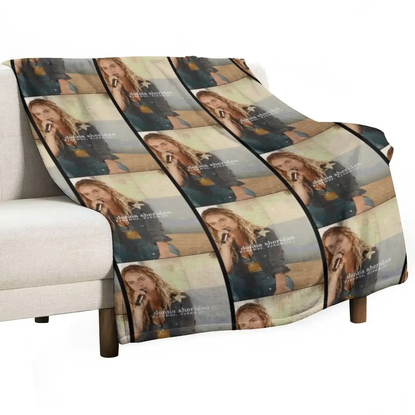 

donna and the dynamos Throw Blanket Blankets For Sofas Sofa Quilt Bed Blankets