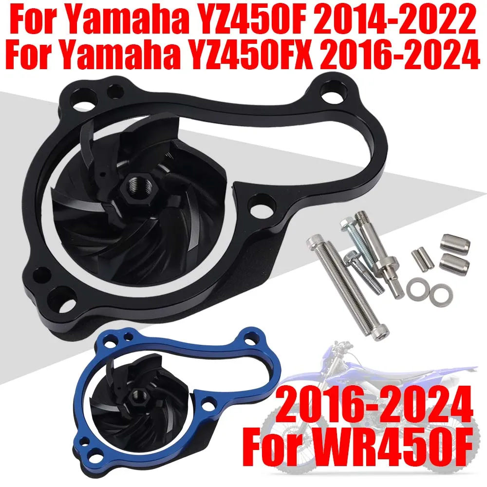 Oversized Water Pump Cooler Impeller Spacer Kit For Yamaha YZ 450F 450FX YZ 450 F FX WR 450F YZ450F YZ450FX WR450F Accessories