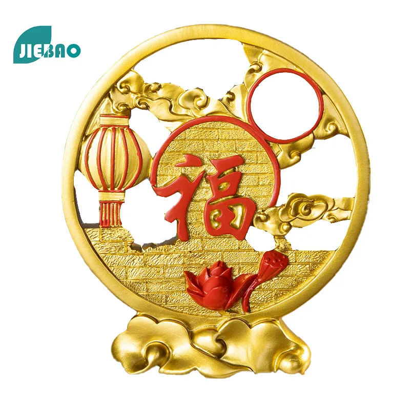 

Blessing disc Hot Resin Crafts Statue For Home Living Decorative Ornament