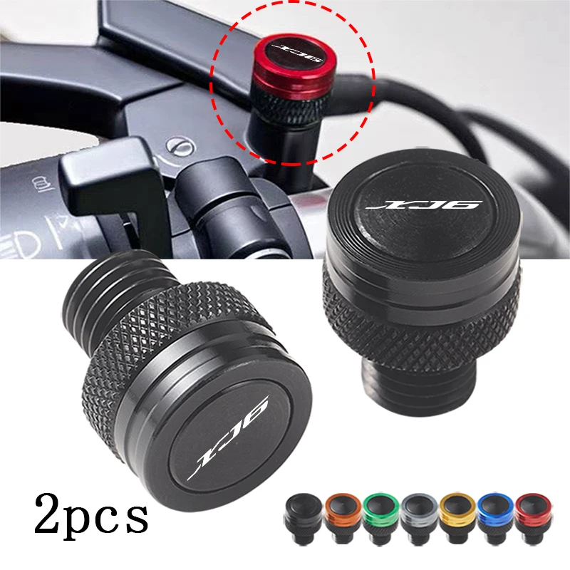 

For Yamaha XJ6 XJ6F XJ6N DIVERSION 2010 2011 212 2013 2014 XJ6 Motorcycle M10*1.25 Aluminum Screws Bolts Mirror Hole Plugs Cap