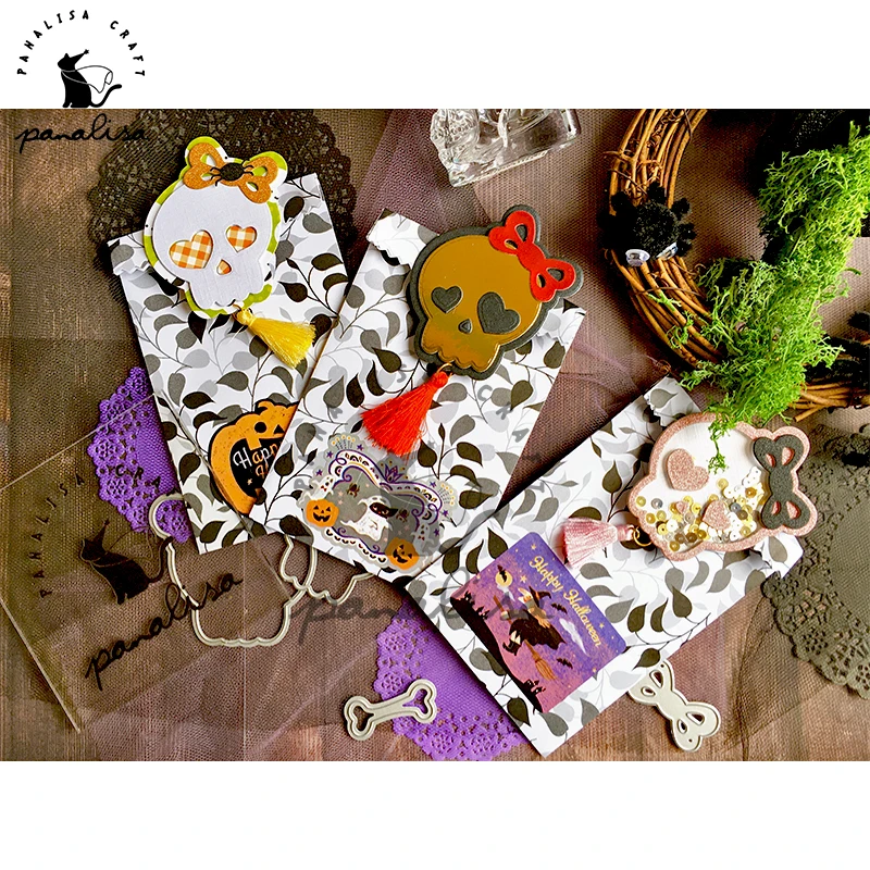 Panalacraft ozdoby na Halloween śliczne Bat metalowe wykrojniki halloween diecut scrapbooking papier do albumów ręcznie robione kartki tłoczenie