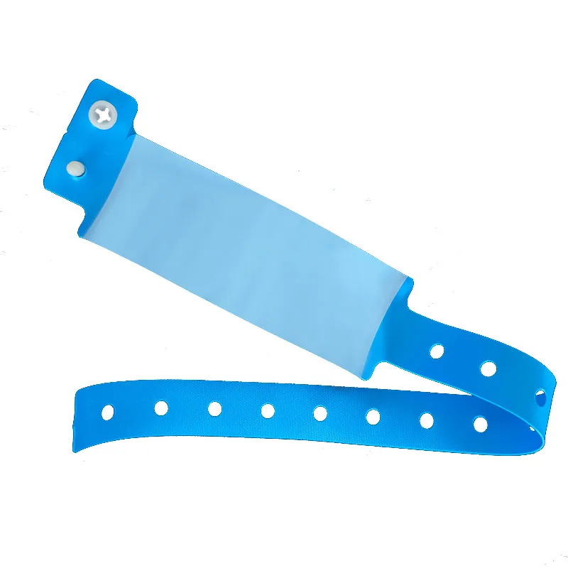 100pcs Count 38 Silk Cheap Waterproof Soft PVC Wristbands,Writable Plastic Bracelets, Vinyl Wrist Band