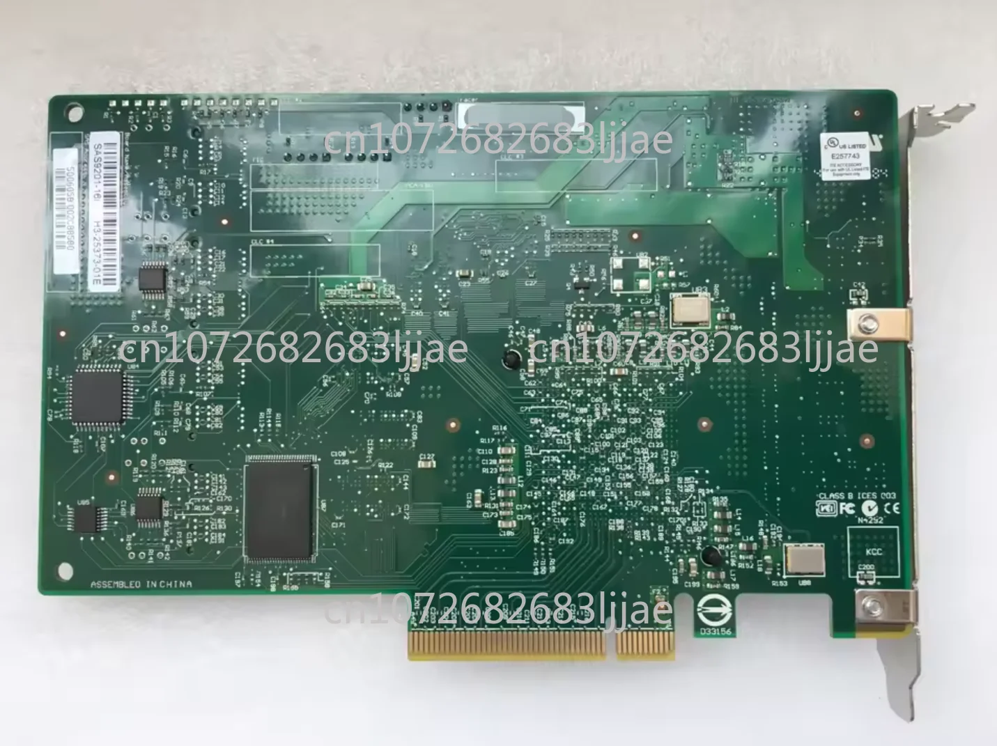 Adapter Card for Pci-Express Sata and Sas Host Buses, Lsi Lsi00244, 9201-16I, 2.0X8