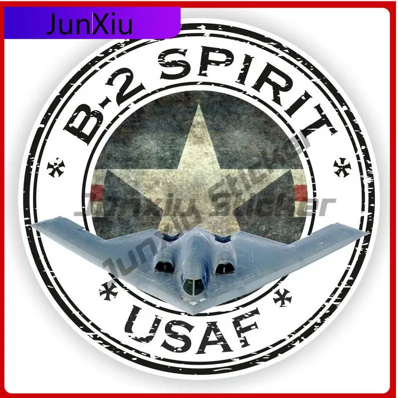 

B-2 Spirit Stealth Bomber Unique Cool Bumper SUV Anti UV Body Decoration Vinyl Decal For Car Truck SUV Window Bumper Laptop