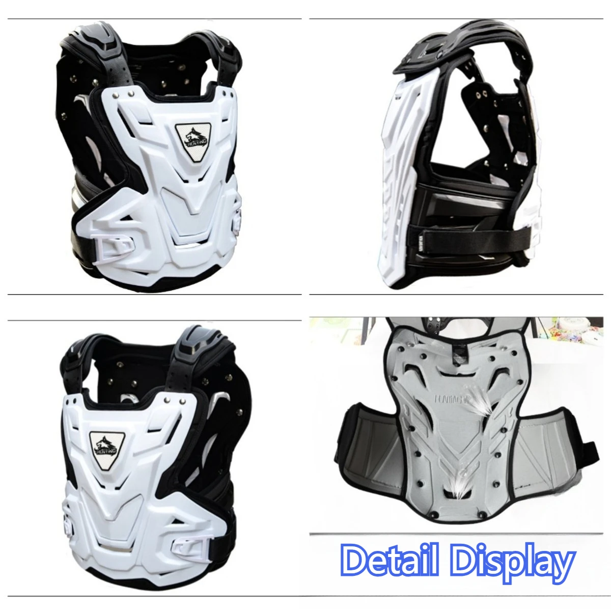 

Motocross Body Armor Motorcycle Jacket Armor Vest Inner Outer Anti-fall Chest Protector Off-Road Dirt Bike Protective Gear