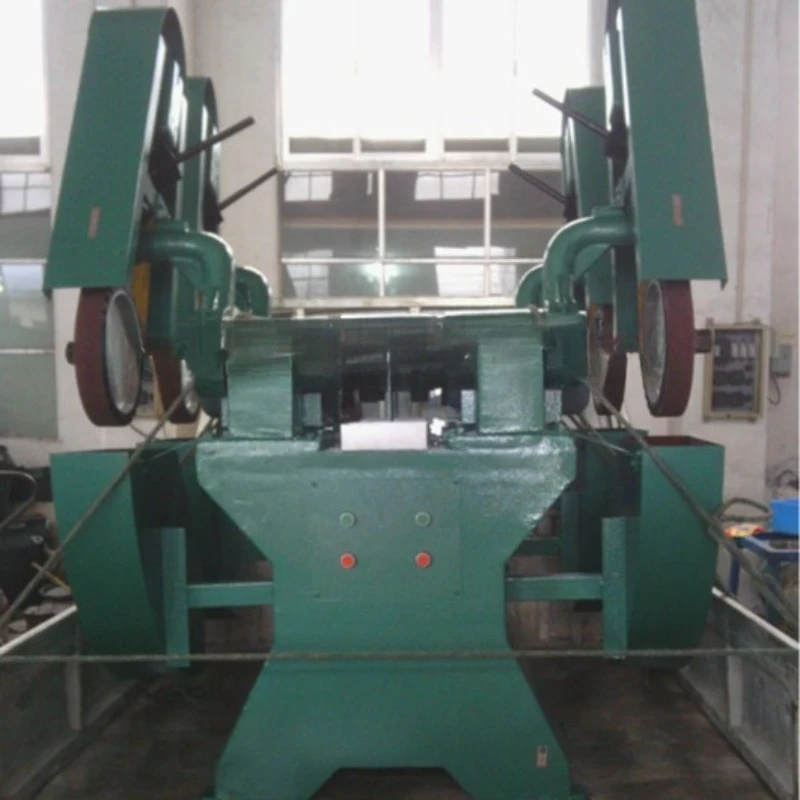 Wheel sanding belt machine, double head belt grinding machine single head sanding belt