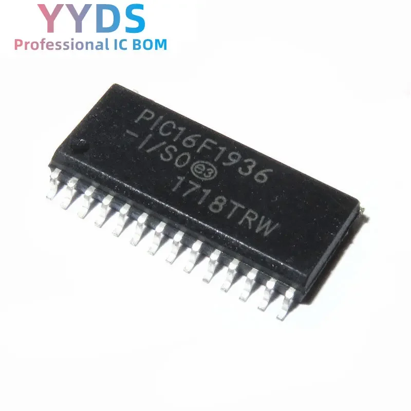 1pcs/PIC16F1936-I/SO PIC16F1936 SOP-28 In Stock 100% New original PIC16F1936T-I/SO