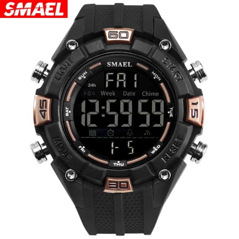 

Smael Outdoor Sports Multifunctional Men's Watch Waterproof Personality Trend Electronic Watch