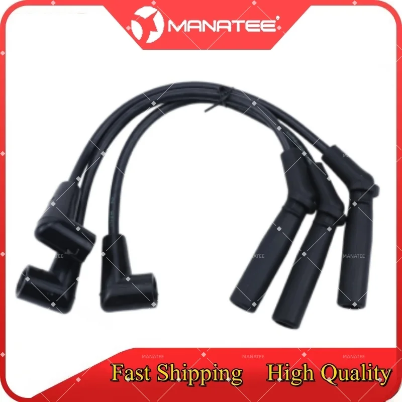 A Set Ignition Wire Spark Plug Cable Ignition Lead For Chevrolet Spark 0.8L 2003-2010 2011 2012 car accessory Ignition Cable Set