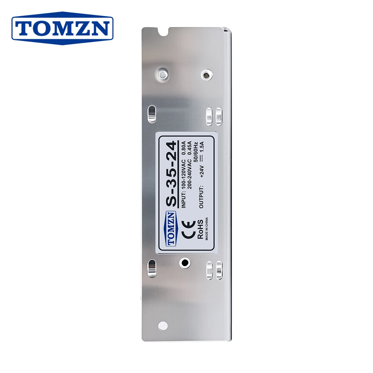 TOMZN S Series Switching Power Supply AC-DC Input 120V 220V Output 5V 12V 15V 24V 36V 48VDC Short Circuit Overload Over Voltage