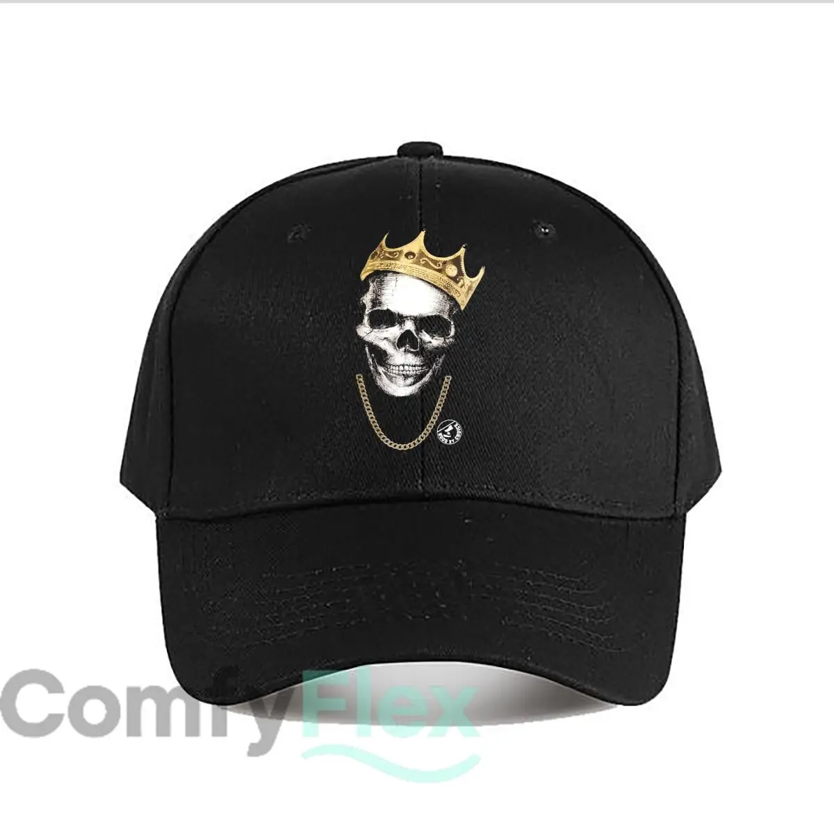 الجمجمة مع تاج قبعة بيسبول رويال ليجاسي أزياء الرياضة في الهواء الطلق Sunhat الرجال Snapback قبعة المرأة #1