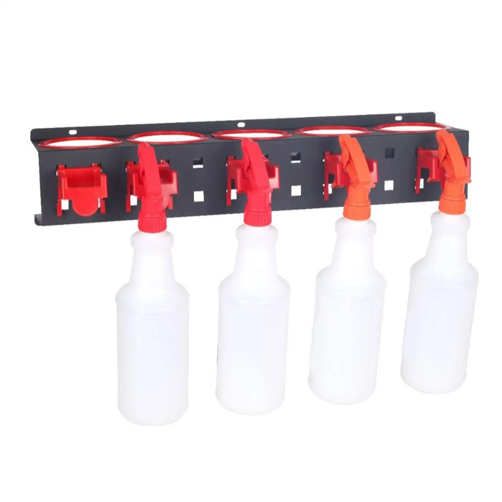 Spray Bottle Storage Holder Abrasive Material Hanging Rail Car Shops Accessory Display Hanger Car Detailing Tools Organizer