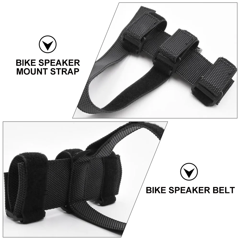 

Bike Speaker Mount Strap Belt Wireless Kettle Holder Fixed Polyester Tool Nylon