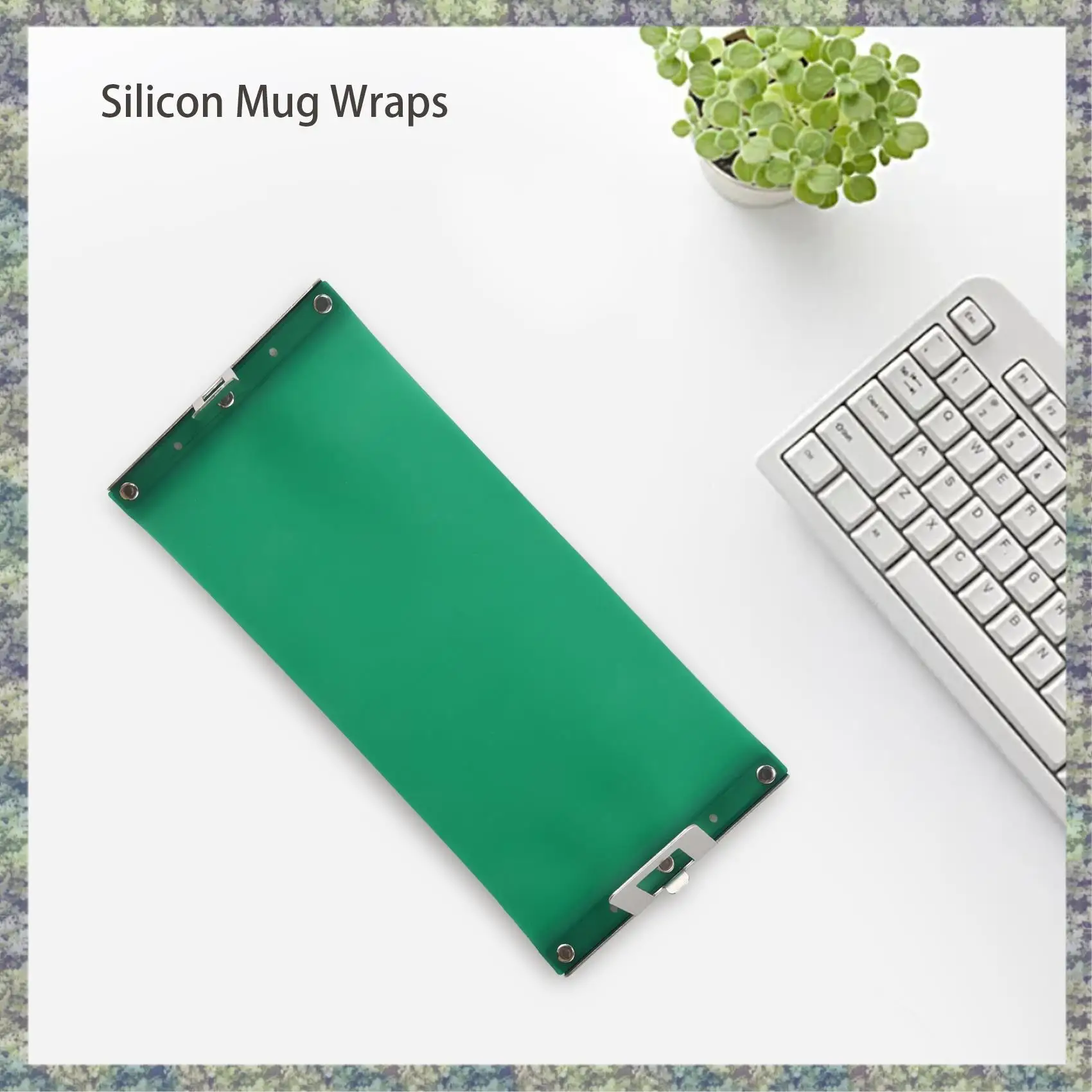 WON 3 Stuks 3D Sublimatie Printer Silicon Mok Wraps Klemmen 11OZ Mok Siliconen Mal Armatuur Mok Voor 3D sublimatie Mok Afdrukken