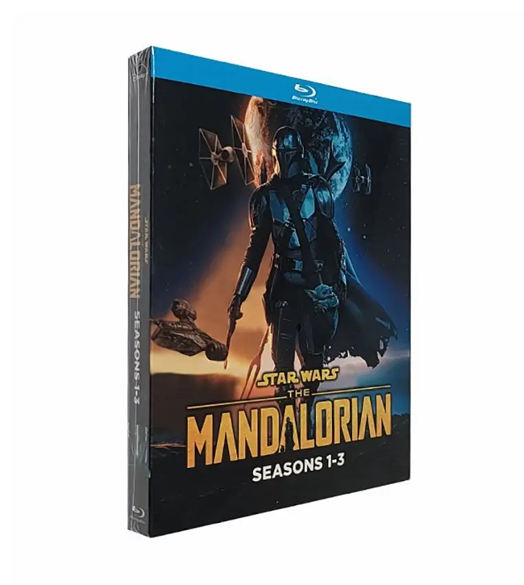 映画スター・ウォーズ-マンダロリアン-1-3-3枚組-dvd-ディン・ジャリン-英語ブルーレイディスク-コスプレ画像記録-サウンドトラックボックスコレクション