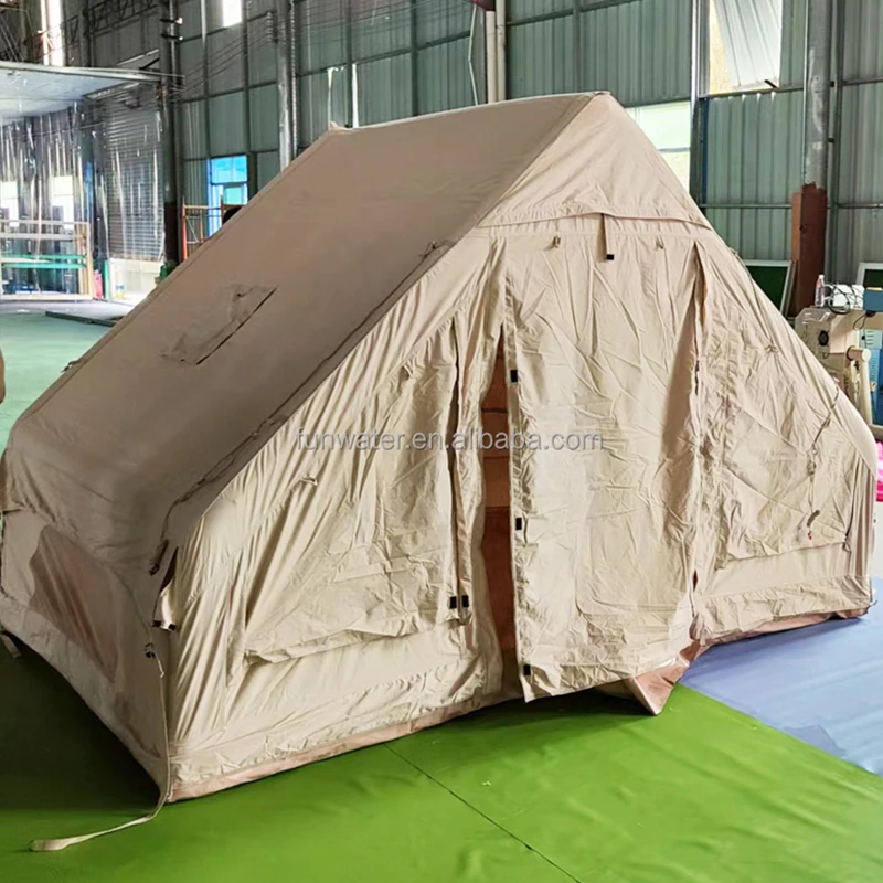 China Factory  Air Glamping Tents Coody Inflatable Tent Inflatable Camping Tents with Pump