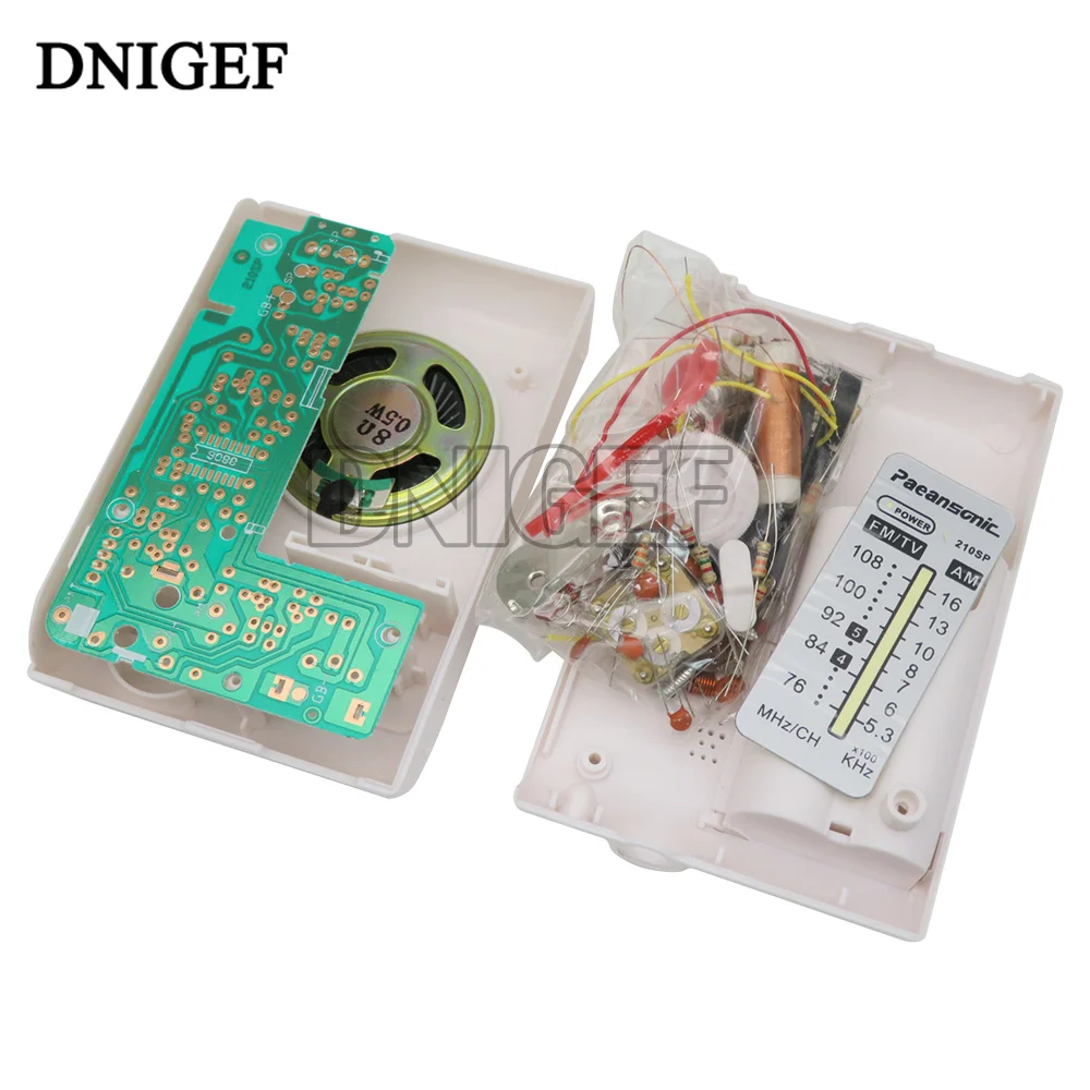 DNIGEF CF210SP AM\\FM Stereo Radio Kit DIY Electronic Assemble Set Kit For Learner DropShip DIY Laboratory