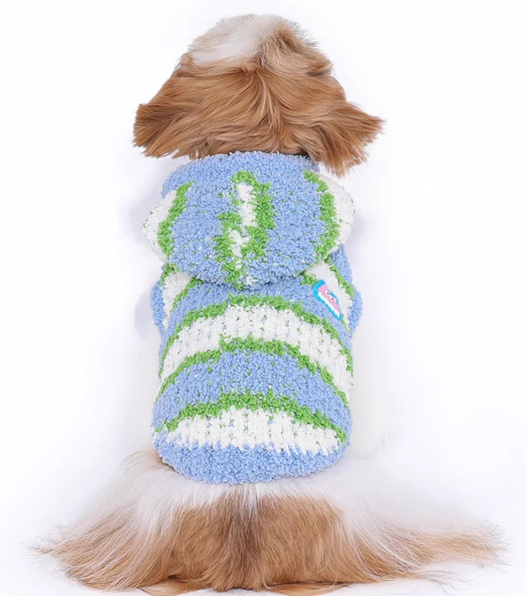 Soft Cotton Sweater for Pets, Small Dog Clothing, Cute French Fries Printed, High Quality Design Jacket for Cats and Animals