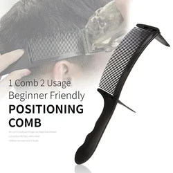 New Style Professional Barber Hair Cutting Curved Positioning Comb Adjustable S Shape Design Hair Clipper Comb Hairdresser Tools