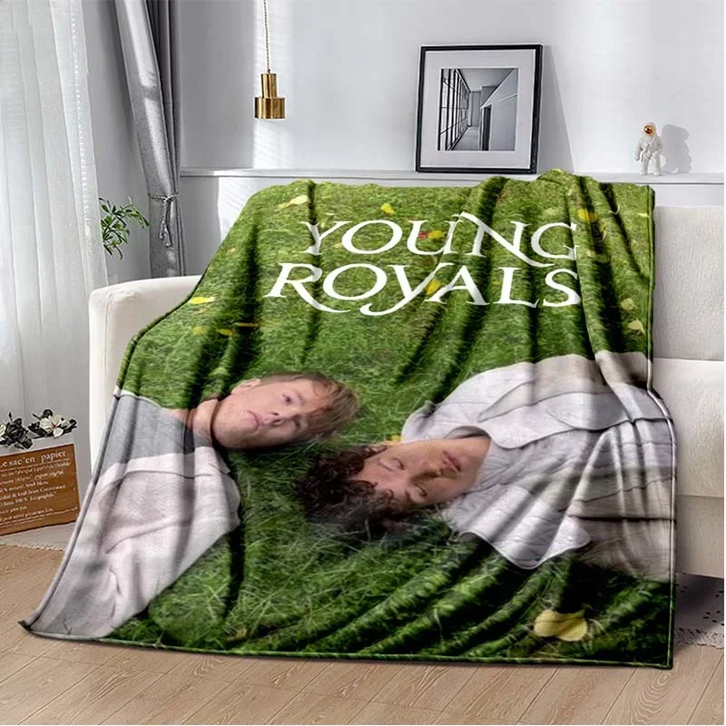 Young Royals Blanket,funny Duck Humor Slogan Lightweight Warm Insulation Sofa Bed Office Car Knee Pads Blankets,Decke