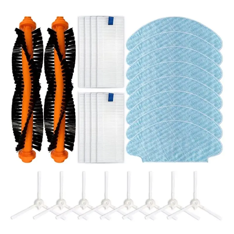 Y48A Replacement Parts Kit for Tefal Rowenta Explorer 20 40 45 50 for Isweep X3 Vacuum Brush Filter Mop