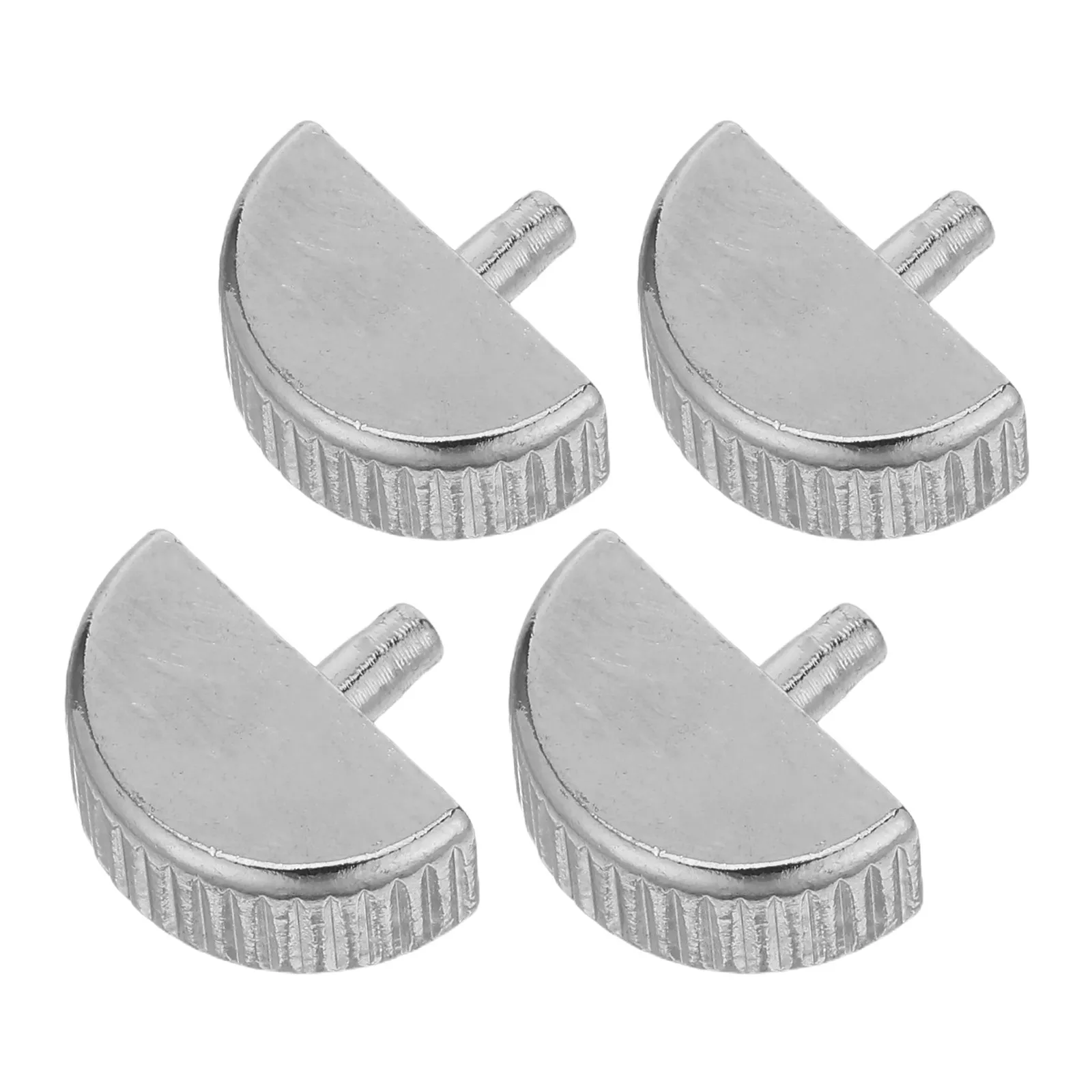 4Pcs Vernier Caliper Adjustment Knob Metal Half Moon Handle Precision Caliper Accessory Replacement Part Measuring Instrument