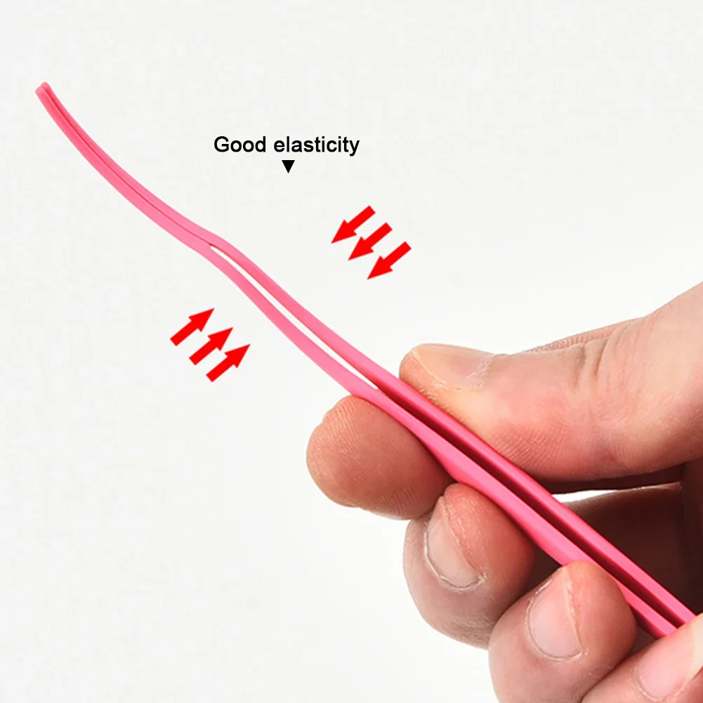 1pc pinças de cílios postiços aplicador de cílios postiços de aço inoxidável extensão de cílios modelador nipper clipe braçadeira ferramentas de maquiagem