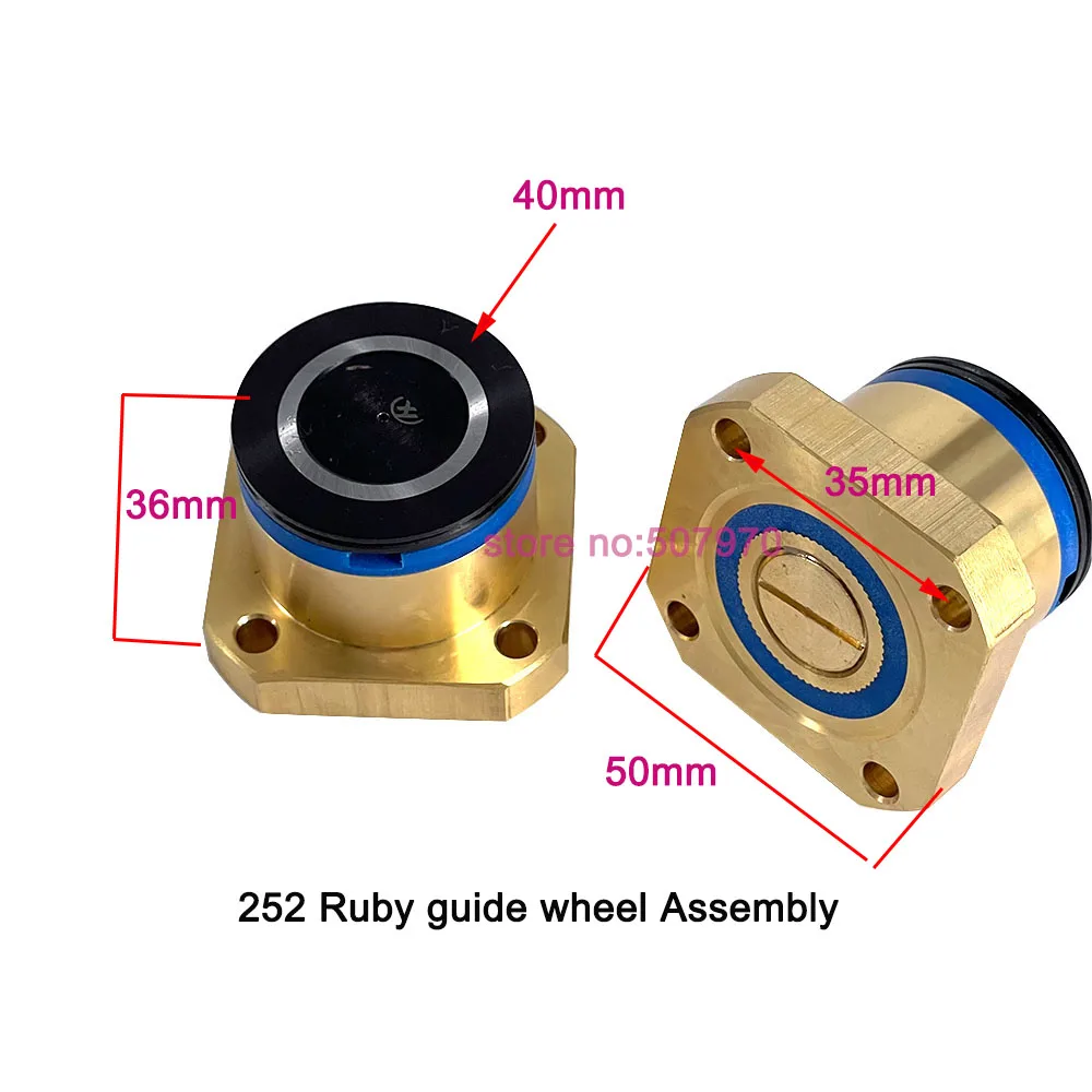 

Wire Cut Parts Copper Guide Wheel Assembly 40*36mm 252 Pulley Roller for EDM CNC Wire Cutting Machine