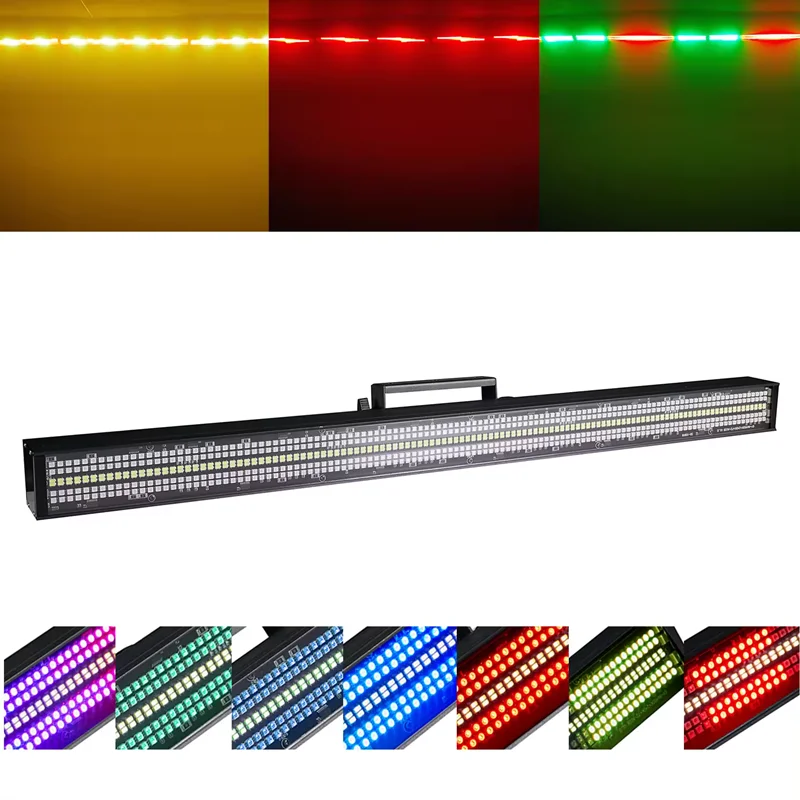 Imagem -02 - Full Color Led Pixel Effect Light Bar Light Disco dj Festa Clube Bar Lavagem na Parede Strobe Mx512 Show de Eventos 720x0.5w