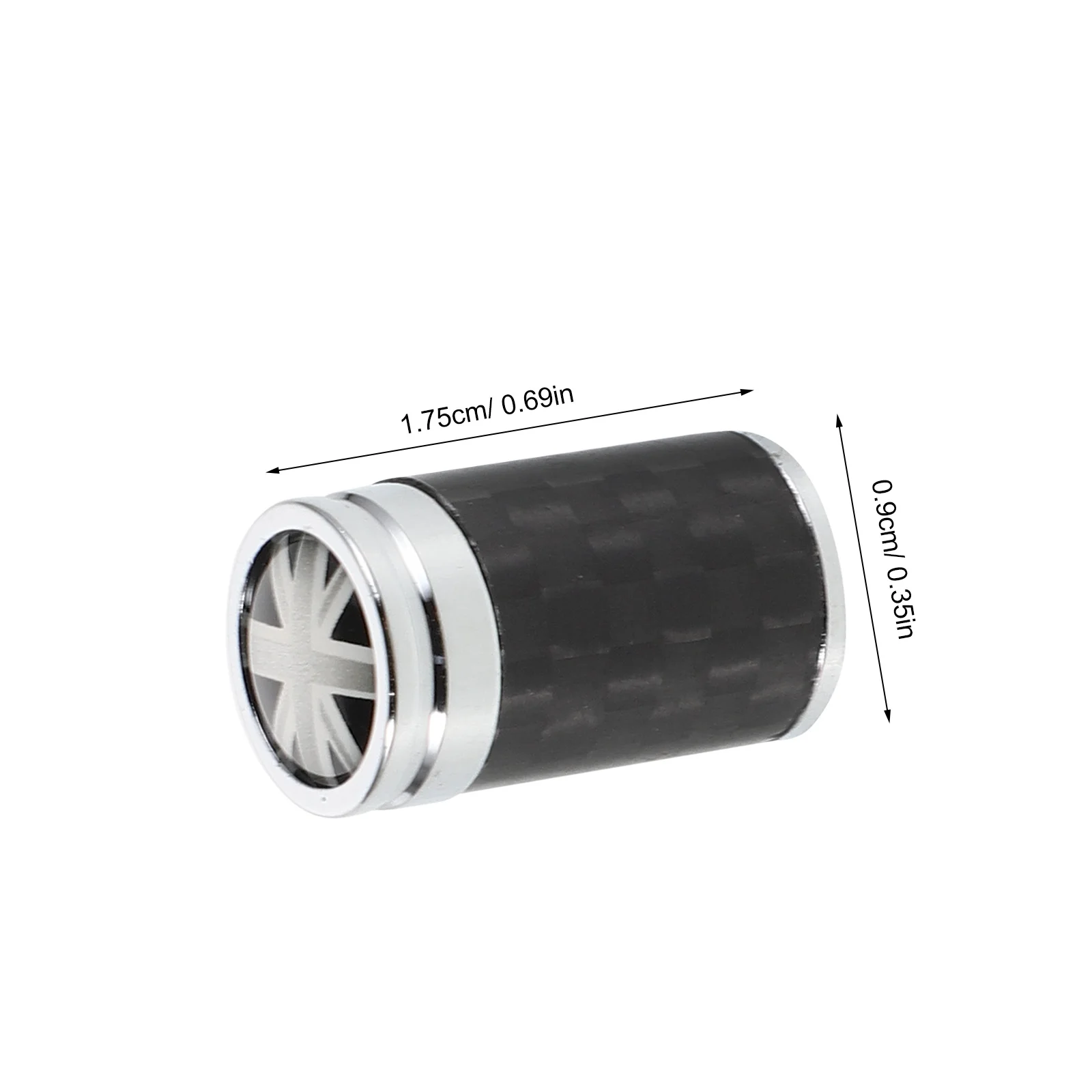 4 Stück Reifenventilkappen mit UK-Flagge, Metall, Autozubehör für Autos, SUVs, LKWs, Motorräder, stilvolle schützende Kupferabdeckungen