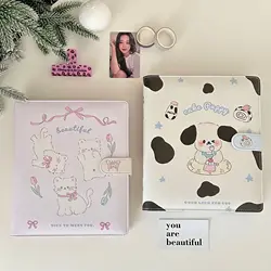 INS A5 A6 Original Cartoon Dog Card Book A6 Looseleaf 3