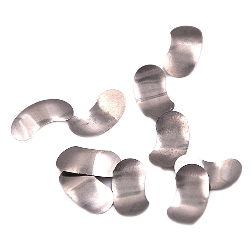 100개 치과용 섹셔널 매트릭스 밴드 클램프 브라켓 클램핑/분리 링 치과용 섹셔널 컨투어드 치과 도구