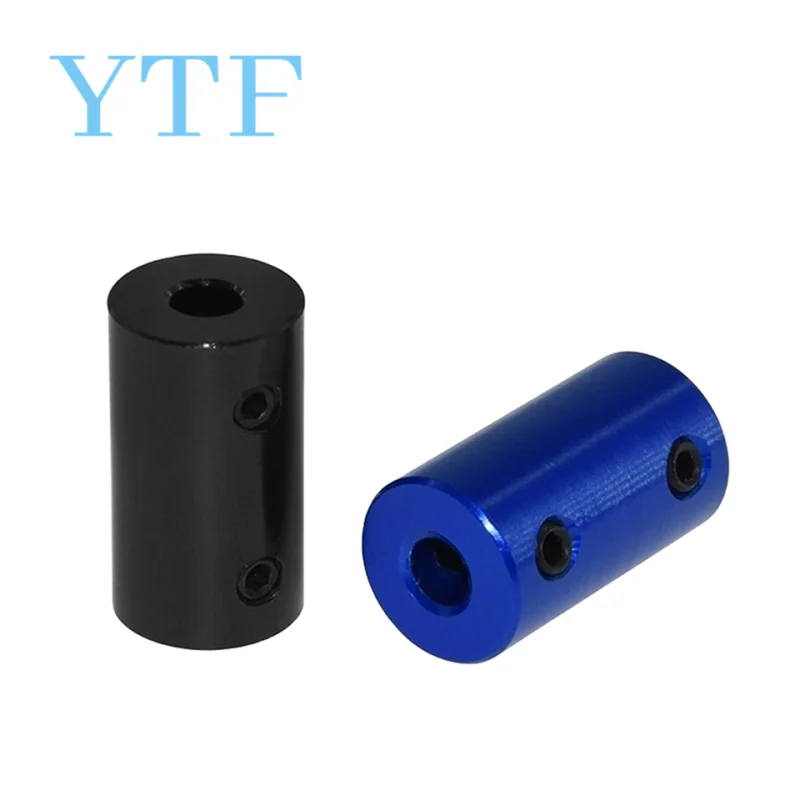1-50pcs Blue Black Aluminum Alloy Coupling Bore 5x5 5x8 For 3D Printer, Car Model, Ship Model, Metal DIY Model ,Impresora 3D Diy