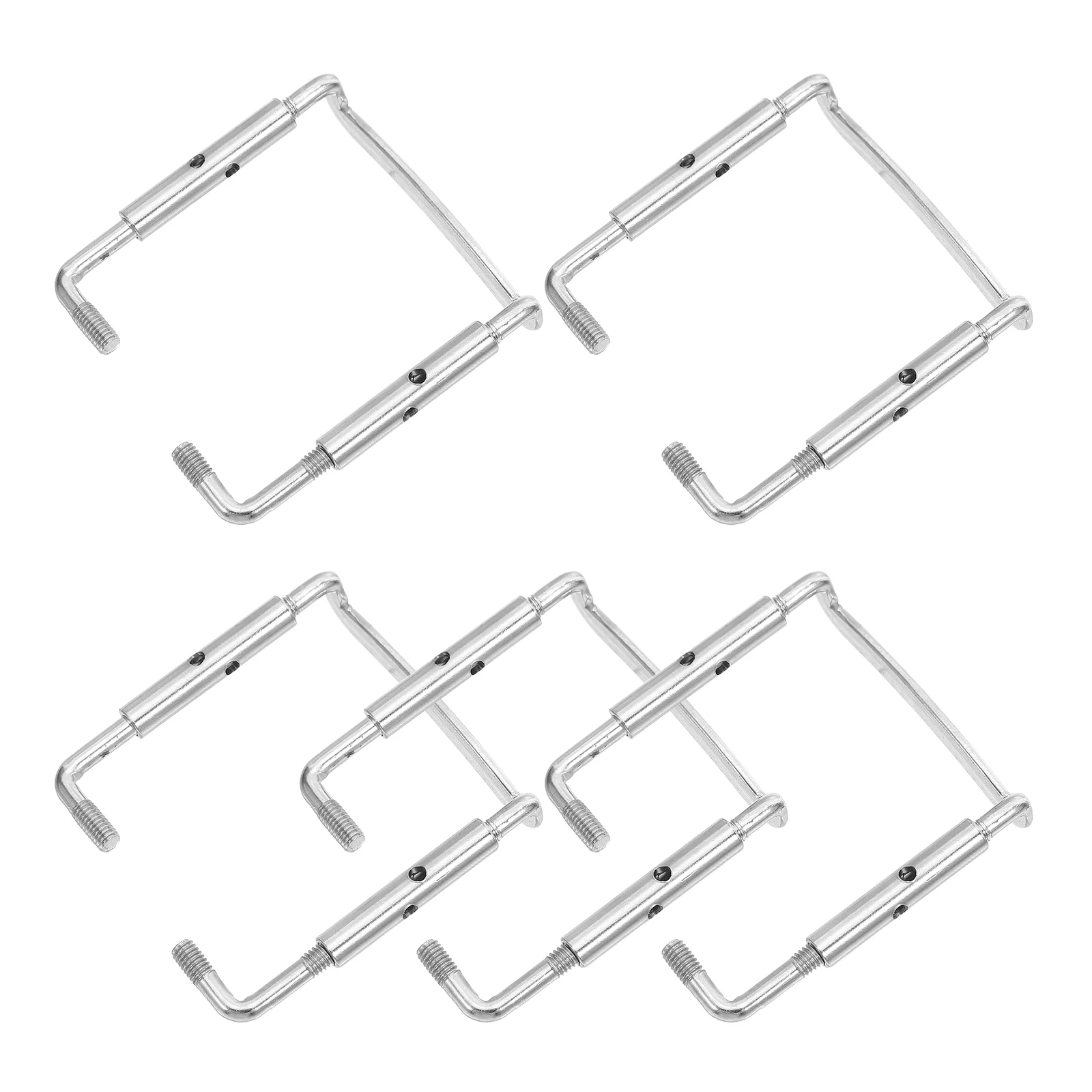 

5 Pcs Violin Accessories Adjuster Screws Metal Chin Rest Instrument Parts Repair Replacement Chinrest Small