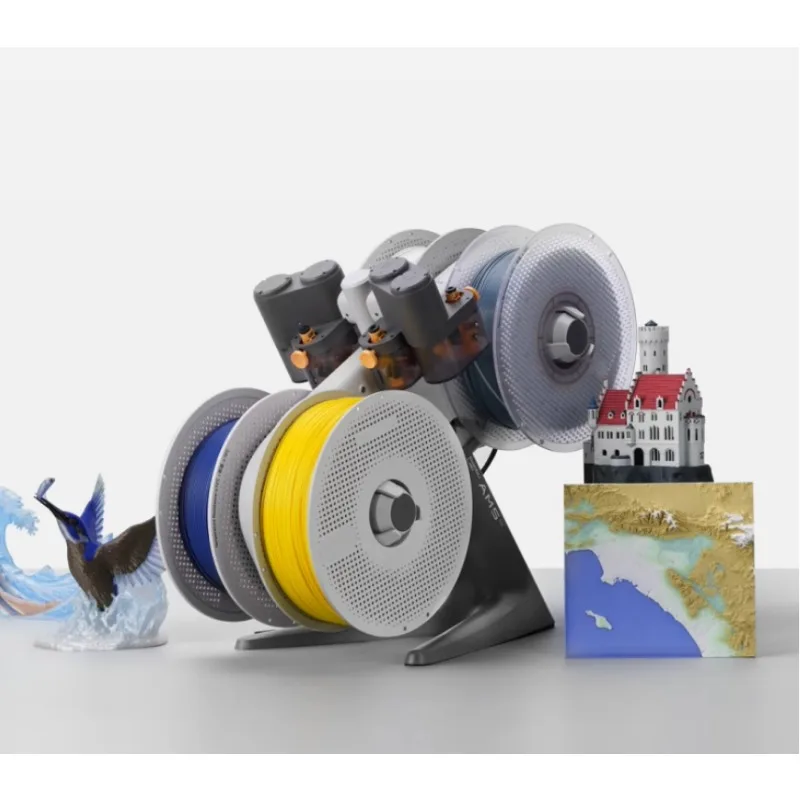 

AMS Lite 3D Printer Automatic Feeding System - Colorful and Multi-material Printing - Automatic Material Replenishment