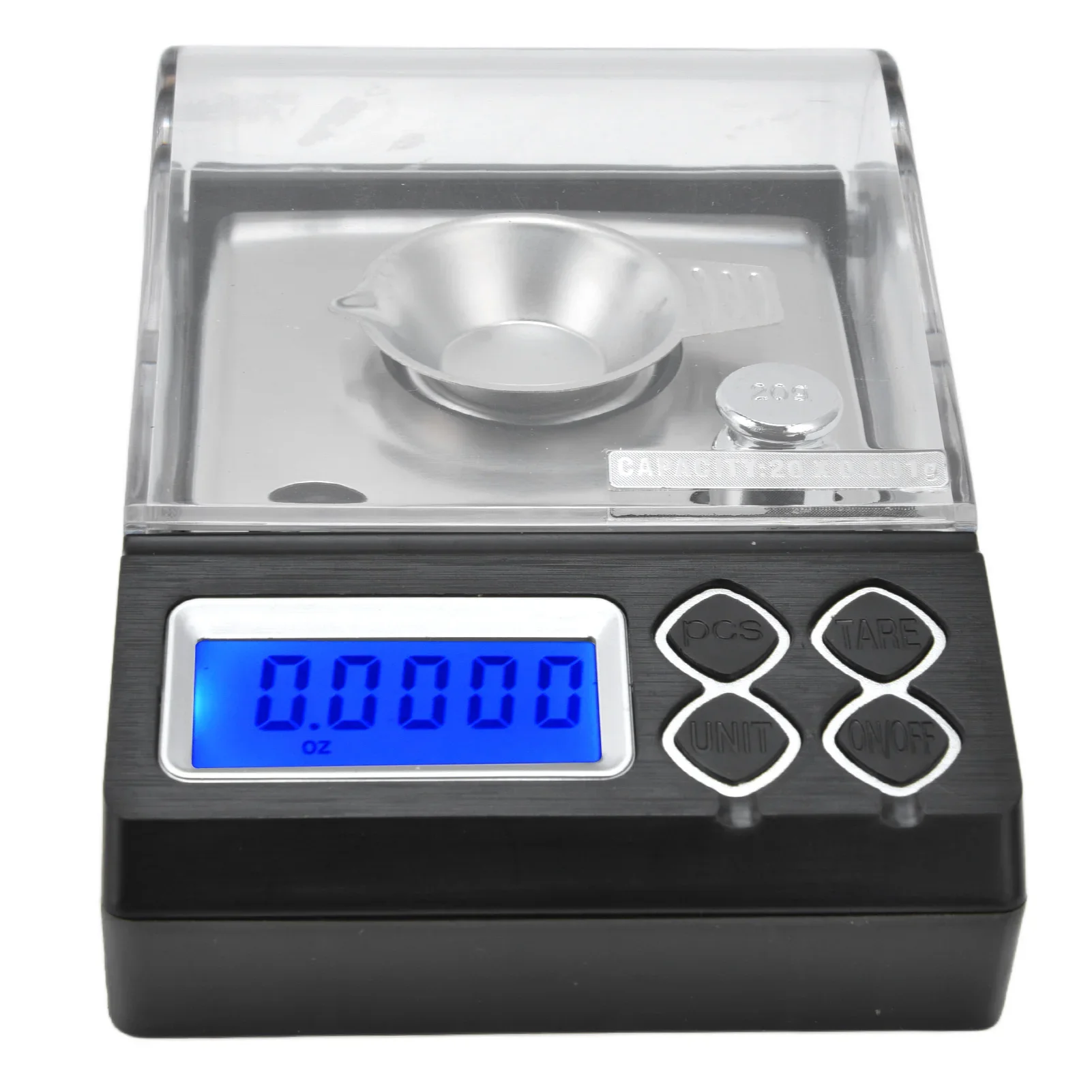 Digital Carat Scale Portable Pocket Milligram Scale Multifunctional for Gems for Jewelry Mini Gram Scale Weighing Supplies