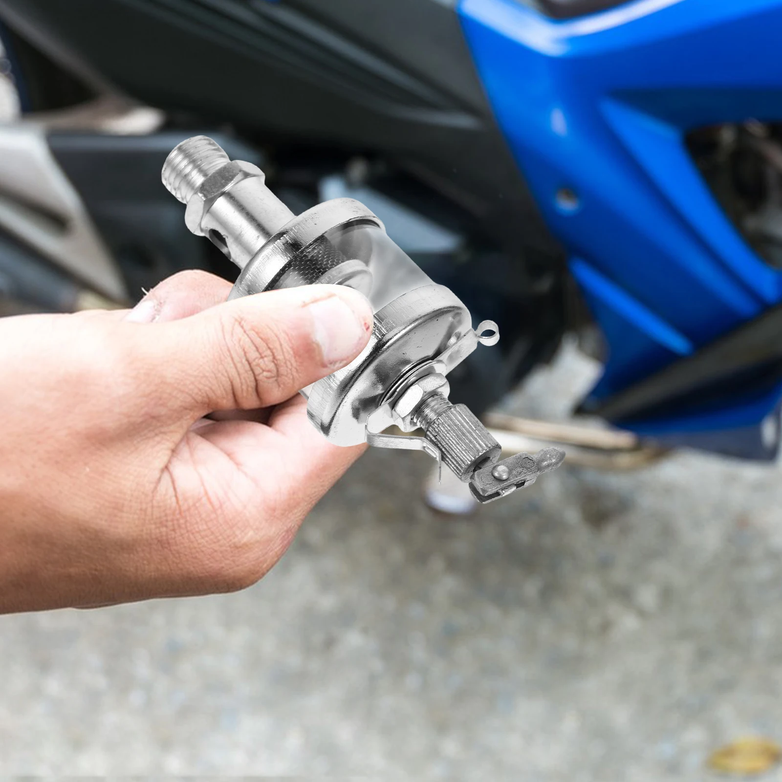 

25Cm Manual Injector Needle Valve Cup High Pressure Oil Nozzle Leak-Proof Precision Tool For Mechanical Lubrication Home