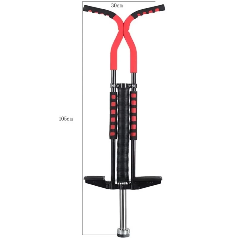PN098 Double  Jumping Children Jumping Pole Bouncing Pole Adults Steel Pipe Jumping Stilts Teenagers