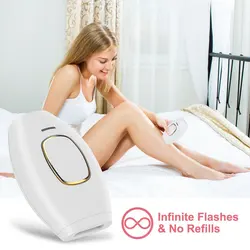 GLENN Full Body Quickly Epilator Portable Ipl Laser Hair Removal Device Bikini Safe Painless LCD Display Delay Growth